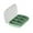 Green, variant on CGZQFEI Travel Pill Organizer, 7 Compartments Portable Pill Case, Daily Pill Box to Hold Vitamins, Small Pill Container for Pocket Purse Medicine Organizer