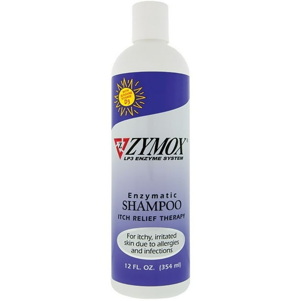 Zymox enzymatic shampoo with vitamin d3, 12oz bottle