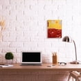 thumbnail image 2 of Stupell Industries Red and Yellow Color Block with Horizon Line Design by Erin Ashley, 2 of 6