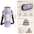 thumbnail image 7 of Pzuqiu Mermaid Scale Axolotl School Backpacks for Teen Girls 4PCS Backpack with Lunch Box Pencil Case Water Bottle Bag Kawaii Large Capacity Travel Rucksack Sport Bookbag for Elementary Students, 7 of 7