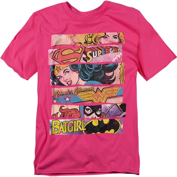 DC Comics T-Shirt Three of A Kind Unisex Graphic Tee For Men & Women