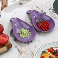 thumbnail image 3 of TidBay 2Pcs Spoon Rest for Stove Top Durable Plastic Spoon Holder Kitchen Utensils Holder Easy to Clean Spoon Mat Compact Size Ladle Holder Stylish Look Dishwasher Safe, 3 of 8