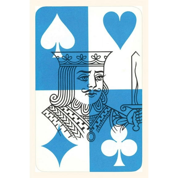 Pocket Sized - Found Image Press Journals: Vintage Journal Playing Card King (Paperback)