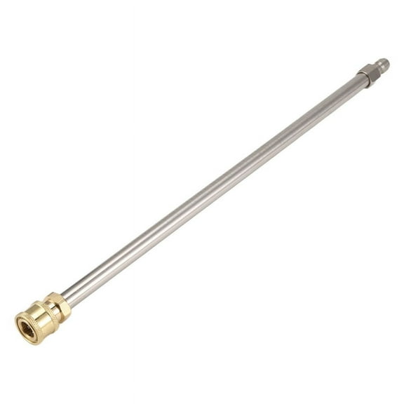Pressure Washer Extension Rod 17-Inch Stainless Steel 1/4 Inch Quick-Connect Electric Washer Nozzle