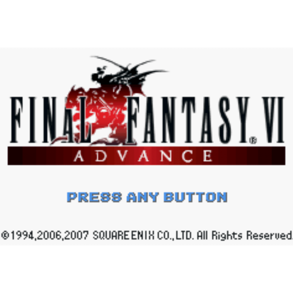 GBA用ソフト、ファイナルファンタジーシリーズ6作品（北米版） 660b1a1b-e9c3-47e6-be0c-