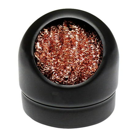 

Thinsont 5PCS Soldering Iron Tip Steel Wire Soldering Tip Cleaning Ball with Black Detachable Iron Base Soldering Head Coiled Kit for Solder Irons and Tips No.2