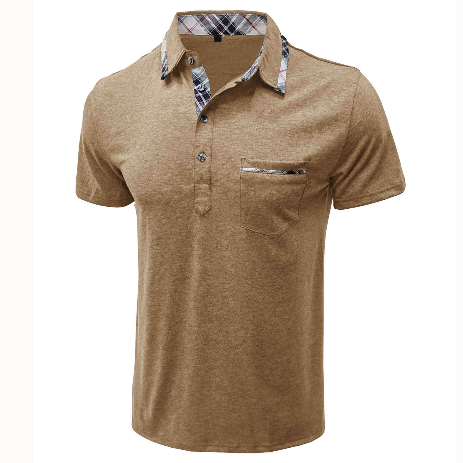 Xysaqa T Shirts Men Workout Tops Mens Golfs Shirts Comfort