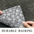 thumbnail image 6 of Gray Christmas Snowflake Pattern Door Rugs,Washable Non Slip Door Mats Indoor,Decorative Door Mats,Entry Mat Indoor for Entrance,Bedroom,Kitchen,Bathroom,16"x24", 6 of 6