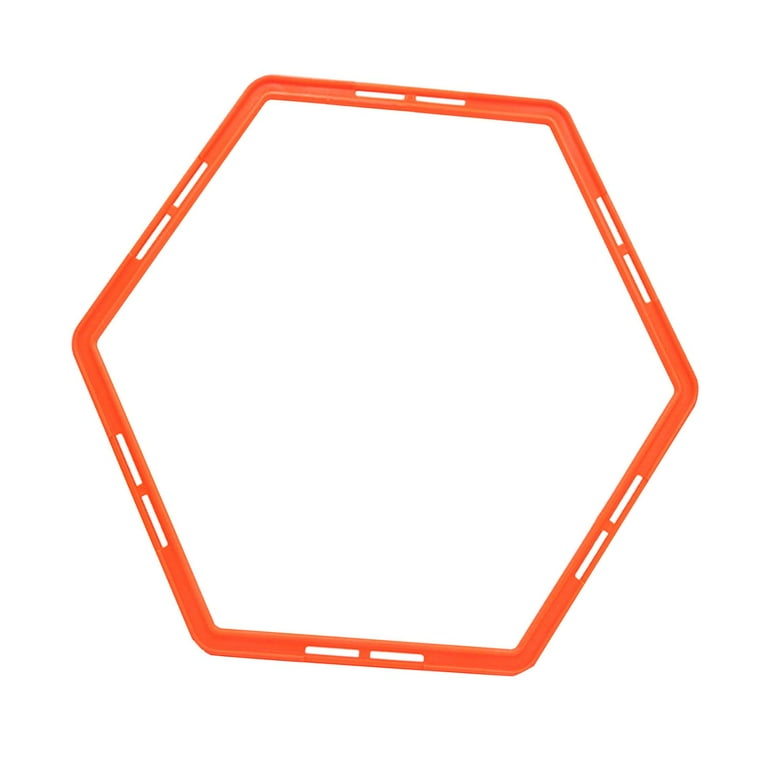 Hexagon Agility Rings Training Ladder Speed Hurdles for Improve