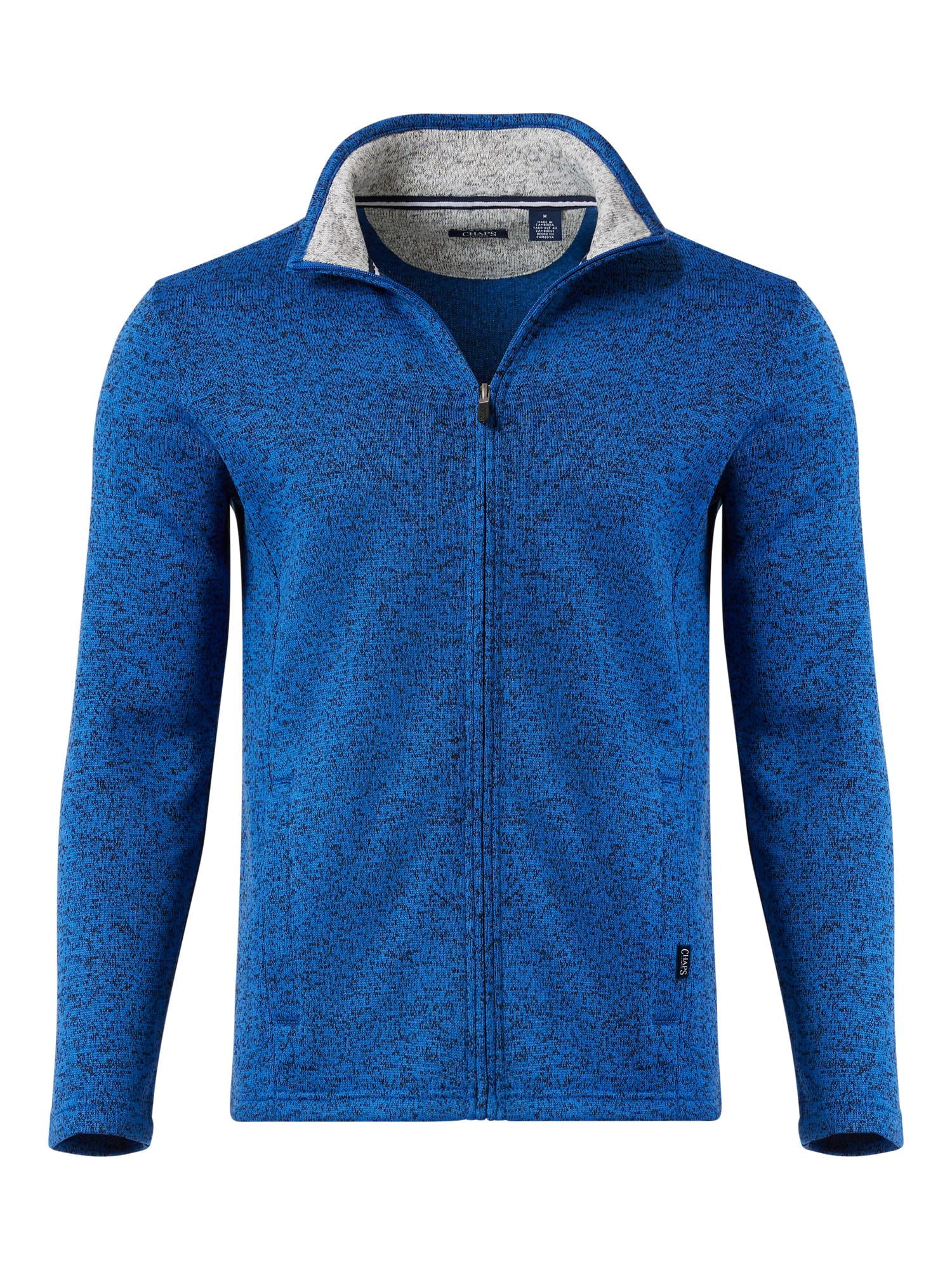 Chaps Men's & Big Men's Full Zip Sweater Fleece