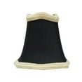 thumbnail image 1 of Royal Designs, Inc. Decorative Trim Hexagon Empire Chandelier Basic Shade CS-508BLK/GL, Black with Gold, 2.5 x 5 x 4.5, 1 of 1