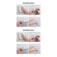 thumbnail image 3 of Naiovety Gancho adhesivo fuerte de 4/8 Uds., colgador adhesivo para puerta de pared, estante adhesivo para llaves de acero inoxidable 304, estante para Type1 NO1 Naiovety CBP114054, 3 of 6