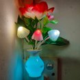 thumbnail image 2 of Jarrón luminoso de colores, plug and play desde el anochecer hasta el amanecer, luz de decoración del hogar, luz de noche de ensueño, 2 of 6