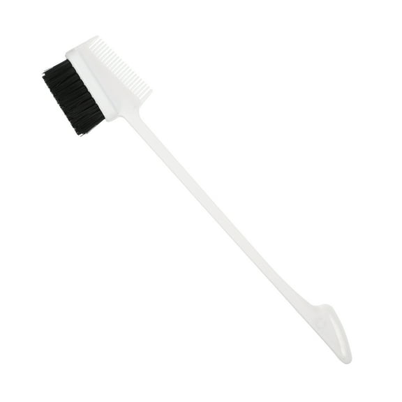 Vocoste Dual Comb Eyebrow Brushes for Women Eyelash Eyebrow Travel Makeup Tool White 6.77' Length