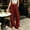 Wine plus size wide leg pants a1, variant on BRELIL Women Plus Size Wide Leg Drawstring Pants Flowy Casual Lounge Trousers Loose Solid Long Pants Vacation Outfits, Gray M
