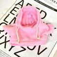 thumbnail image 1 of 1 sudaderas con capucha cálidas de invierno para mascotas, ropa de exterior para animales pequeños, conejito, gatito, bebé, conejillo de indias, sudadera de Cosplay,Rosa, 1 of 7