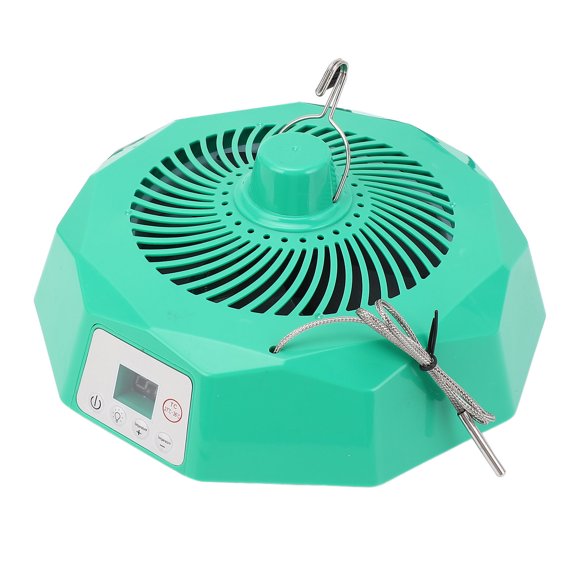 Chicken Heat Lamp, Practical Smart Temperature Control Pet Heating Warming Lamp Multifunctional Chicken Heat Lamp Fan with Remote Control for Rutin Chicken