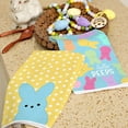 thumbnail image 6 of Easter Kitchen Towels Set of 2,White Polka Dot Bunny Hello Peeps Dish Towels 18x26 Inch Drying Dishcloth,Farmhouse Holiday Seasonal Spring Decorations, 6 of 6