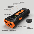 thumbnail image 5 of Dog Barking Control Devices three Sensors Anti Barking Device with Training/Deterrent Modes Dog Whistle to Stop Barking Ultrasonic Dog Barking Deterrent with LED Flashlight 50 ft Range, Rechargeable, 5 of 11