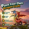 thumbnail image 3 of Kit de pintura SOLDAY Dragon Toys para niños de 3 a 12 años con pintura, 3 of 7