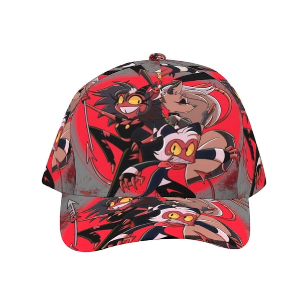 Helluva Boss Gorra de Béisbol para Hombres, Mujeres y Niños, Gorra Clásica de Visera Plana, Gorra Hip Hop Trucker, Snapback Ajustable