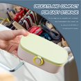 thumbnail image 2 of Kit de costura para adultos, 1 pieza, color verde, estuche de costura portátil con accesorios de costura, juego de agujas e hilos, juego de herramientas de costura para viajes familiares ER, 2 of 5