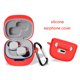 thumbnail image 3 of Carcasa de auriculares amigable con la piel para la Ath-sq1tw de audio-technica, manga impermeable, rojo Feliz Sencillez, 3 of 5
