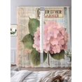 thumbnail image 3 of Pink Vintage Floral Sheer Curtains 84 Inch Length 2 Panels Set, Summer Botanical Retro Voile Window Treatment Rod Pocket Curtains Sheers Drapes for Bedroom/Living Room/Kitchen 52"x84"x2, 3 of 7