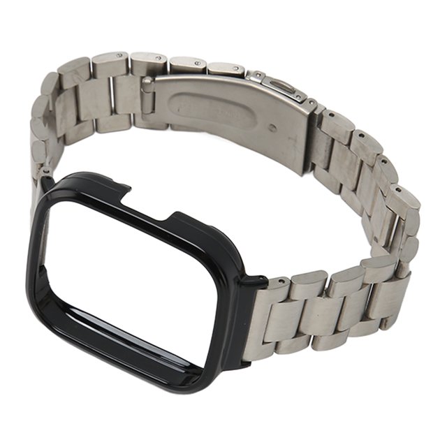 Correa de Reloj Estuche Protector Banda 2 en 1 Correa de Reloj para Redmi 3 Correa de Reloj de Acero Inoxidable Ajustada para Redmi Watch 3 ANGGREK Otros