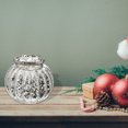 thumbnail image 2 of Maison Concepts Mercury Sphere Ribbed Tealight Holder Silver - Set of 2 (4L X 4W X 4H), 2 of 3
