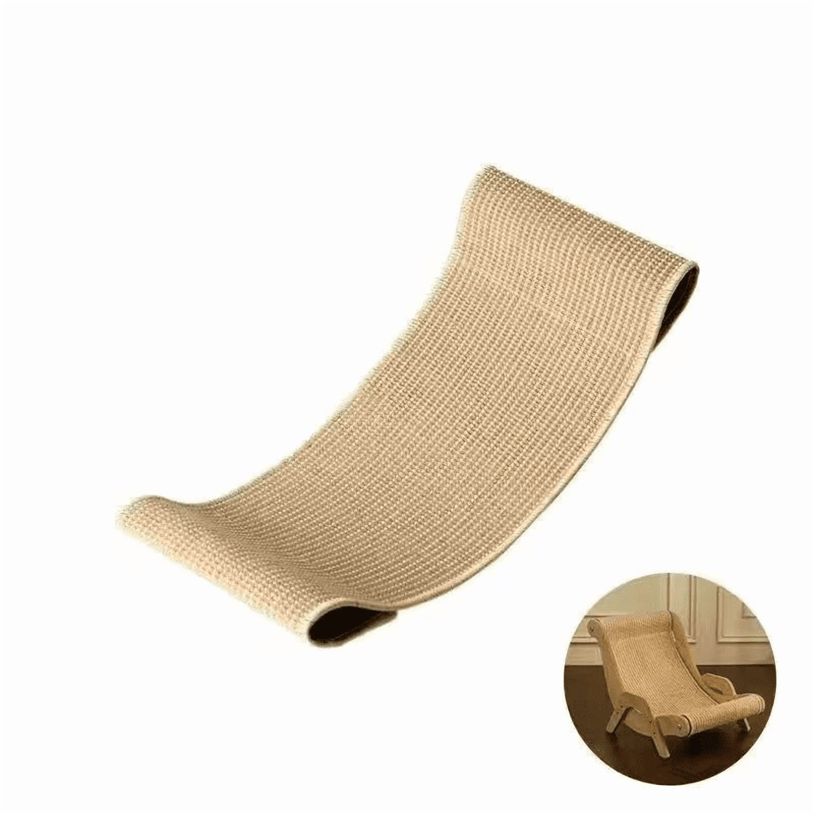 Cat Scratch Board Lounge Chair Sisal Cat Scratcher,Replacement Natural Sisal Pet Scratch Lounger for Rest and Claw Care