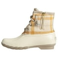 thumbnail image 3 of Sperry  Womens Saltwater Wool Plaid Duck  Casual Boots   Ankle Low Heel 1-2", 3 of 5