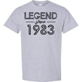 thumbnail image 3 of Inktastic Legend Since 1983 Birthday T-Shirt, 3 of 5