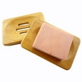 thumbnail image 5 of Walbest 1Pc Natural Bamboo Soap Dish Soap Holder Plate Soap Saver for Bathroom Sink Shower Kitchen, 5 of 7