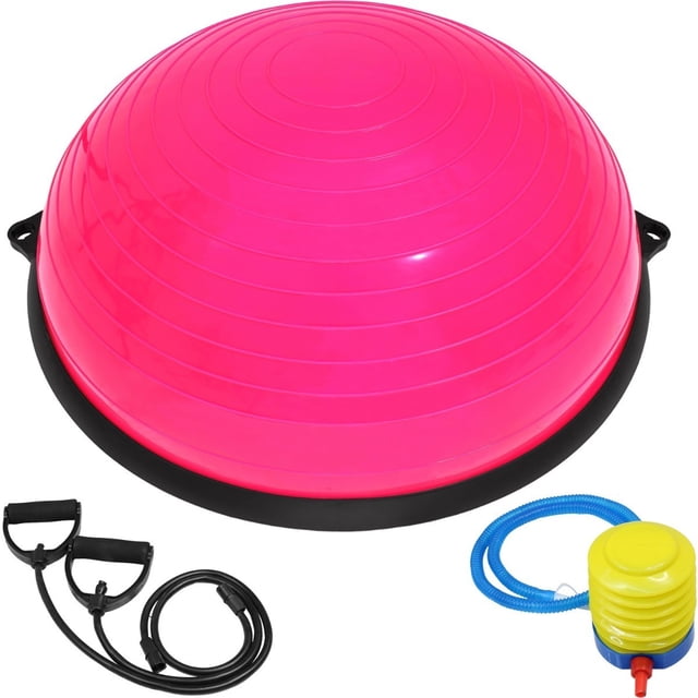 Pelota Bosu Equilibrio Yoga Centurfit Con Ligas e Inflador