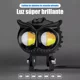 thumbnail image 2 of Un Par Luces Led Para Faros Motos Luz Auxiliares Lupa Autos, 2 of 8