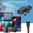 thumbnail image 5 of 45W USB-C Type C Charger AC Adapter for Acer Chromebook Spin 15 13 11 315 713 715 311 314 R13 CB315 CP311 C933 CB5-312 R721 Tab 10 SF713 N15Q13 Asus Chromebook Spin 11 13 R13 14 15 311 314 511 512, 5 of 7