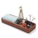 thumbnail image 1 of Bandeja de baño DECRAFTS de ratán marrón miel, 41,5 x 15,5 x 5 cm, 1 of 7