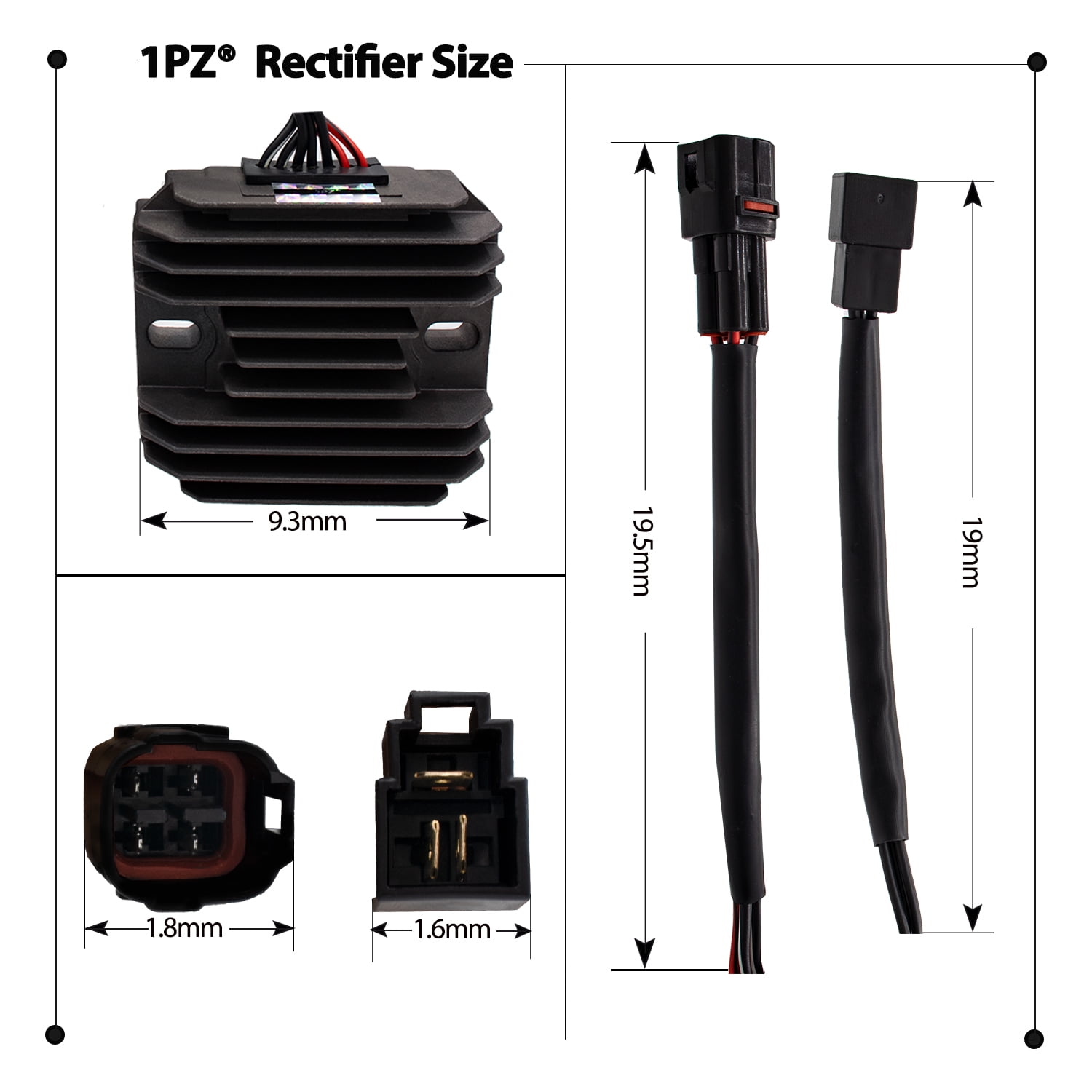 500 TBX TRV 4x4 Automatic 2x4 Manual 2000-2008 Voltage Regulator Rectifier for Arctic Cat 375//400