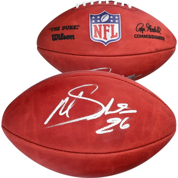 Miles Sanders Carolina Panthers Autographed Wilson Duke Full Color Pro Football - Fanatics Authentic Certified