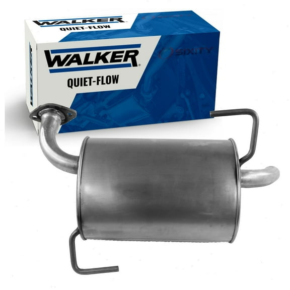 Walker Left Quiet-Flow Exhaust Muffler compatible with Subaru Outback 3.6L H6 2010-2015