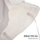 thumbnail image 3 of unbranded Bolsa Organizadora Beige Para Guardar Con Asas Triangular Ahorra Espacio Para Armarios, 3 of 6