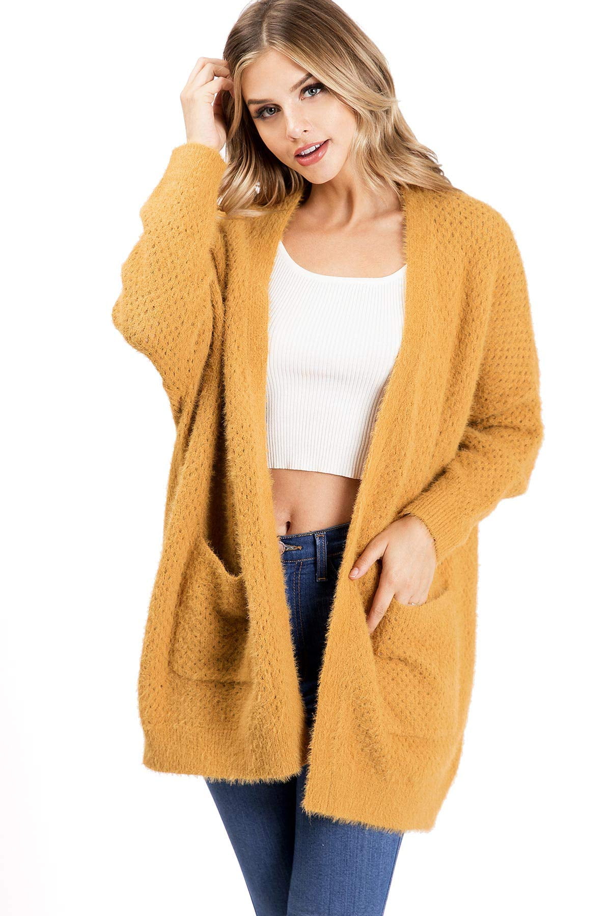 Lana Roux Women's Juniors Popcorn Fuzzy 