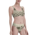 thumbnail image 2 of Daiia Vineyard Landscape printed 2 piece Swimsuit Bikinis for Women High Waisted Racerback Bathing Suits Summer Tummy Control Scoop Neck Swimwear-X-Large, 2 of 8