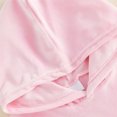 thumbnail image 6 of Halloween Hooded Poncho for Kids Fluffy Pumpkin Face Hooded Poncho (Pink), 6 of 8