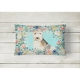 thumbnail image 2 of Carolines Treasures CK3420PW1216 Lakeland Terrier Canvas Fabric Decorative Pillow 12H x16W multicolor, 2 of 4