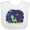 AA-White, variant on Inktastic I Love Space Cute Dinos and Planets Boys or Girls Baby Bib