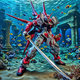 thumbnail image 3 of Gundam Assembly Model Assembly Manual Gundam Model Kit Large Class Robot Need to assemble by hand（The height is around 15-20 centimeters）Red Heresy (Weapon+Bracket+Color Box Packaging), 3 of 5
