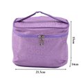 thumbnail image 3 of Makeup Bag Fashion Large Capacity Portable Cosmetic Bag Toiletry Bag for Travel, 3 of 6