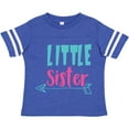thumbnail image 3 of Inktastic Little Sister, Younger Sister, Arrow, Sibling Girls Toddler T-Shirt, 3 of 5